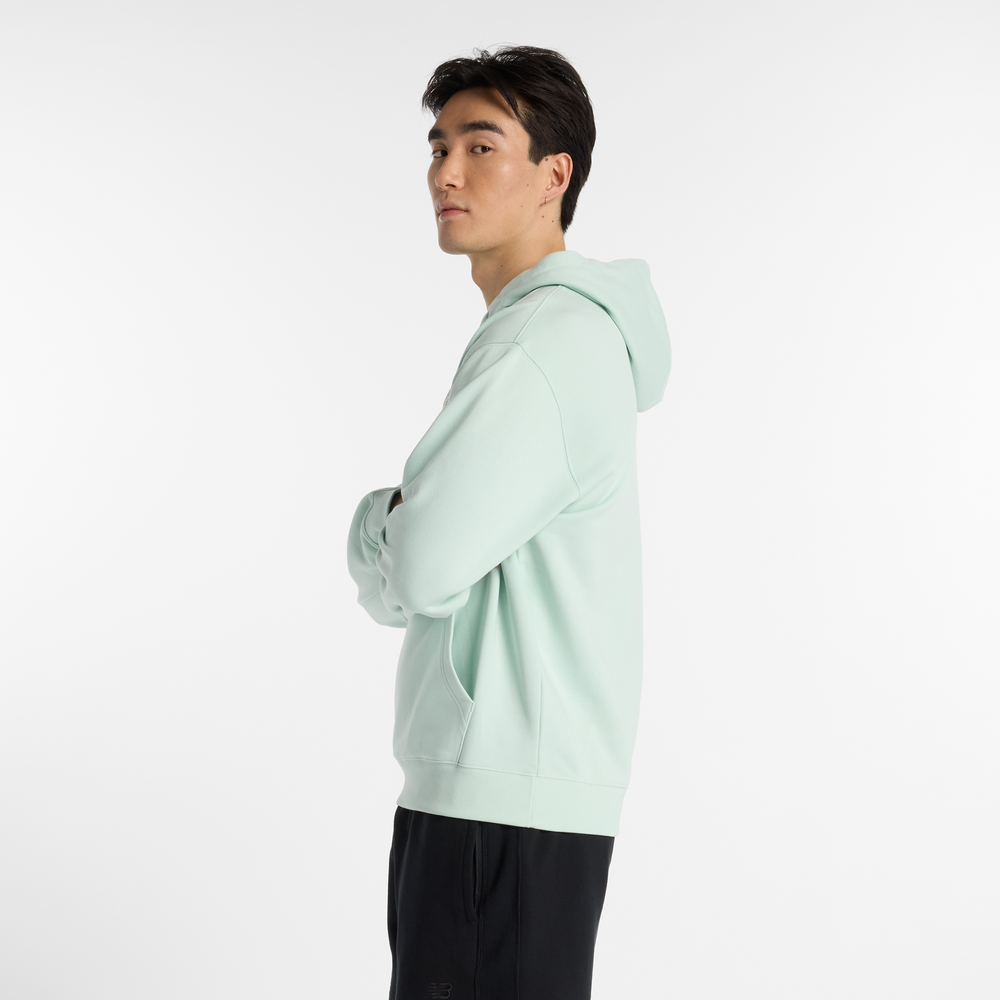 Bluza męska New Balance MT41508CYS – miętowa