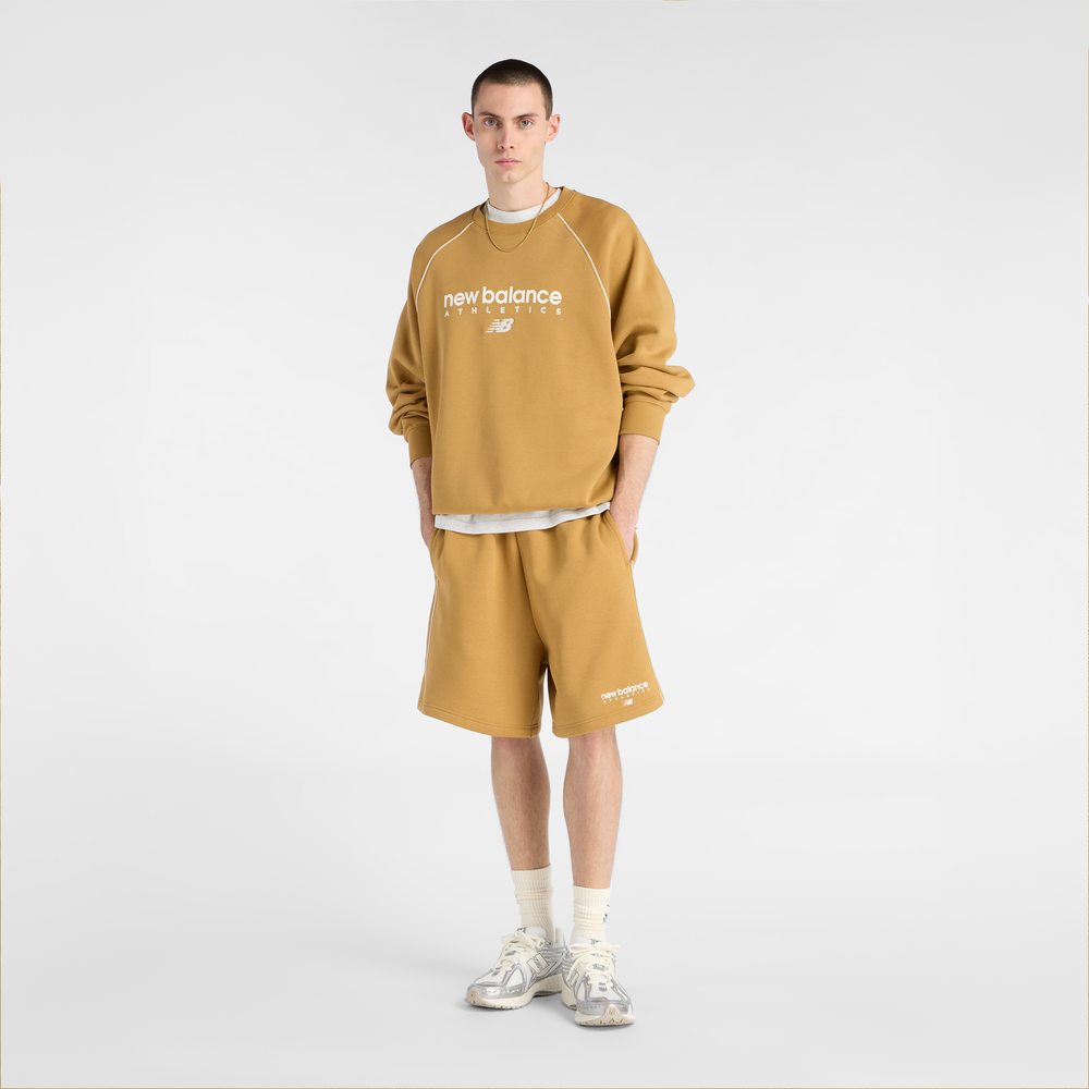 Bluza męska New Balance MT61U4JOABG – pomarańczowa