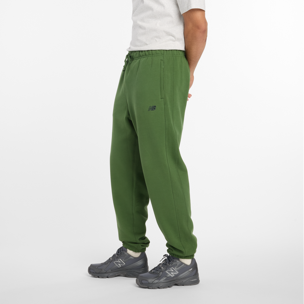 Spodnie męskie New Balance MP41508DAE – zielone
