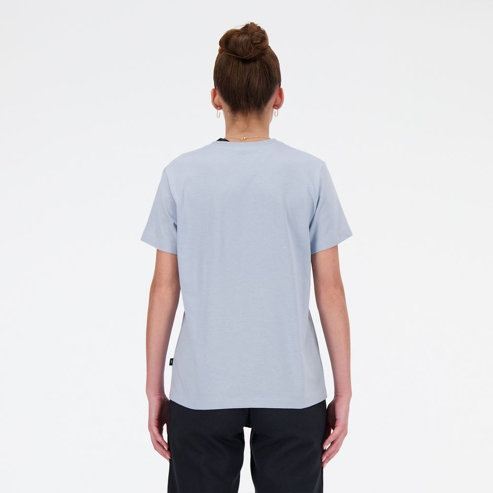 Koszulka damska New Balance WT41816LAY – niebieska