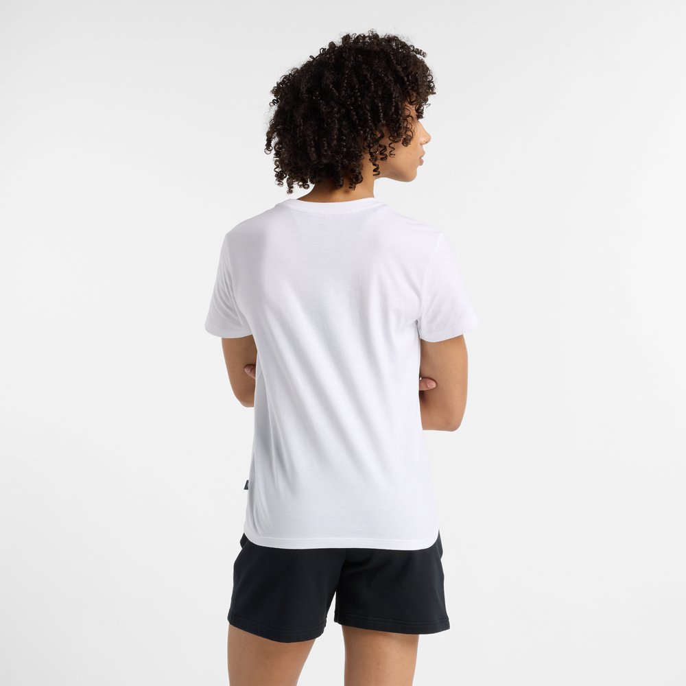 Koszulka damska New Balance WT51540WT – biała