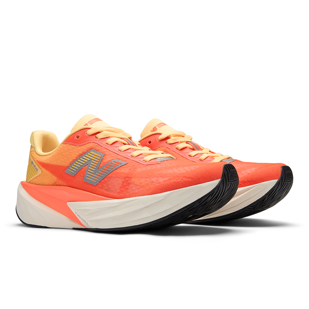 Buty damskie New Balance FuelCell Rebel v5 WFCX92I – pomarańczowe