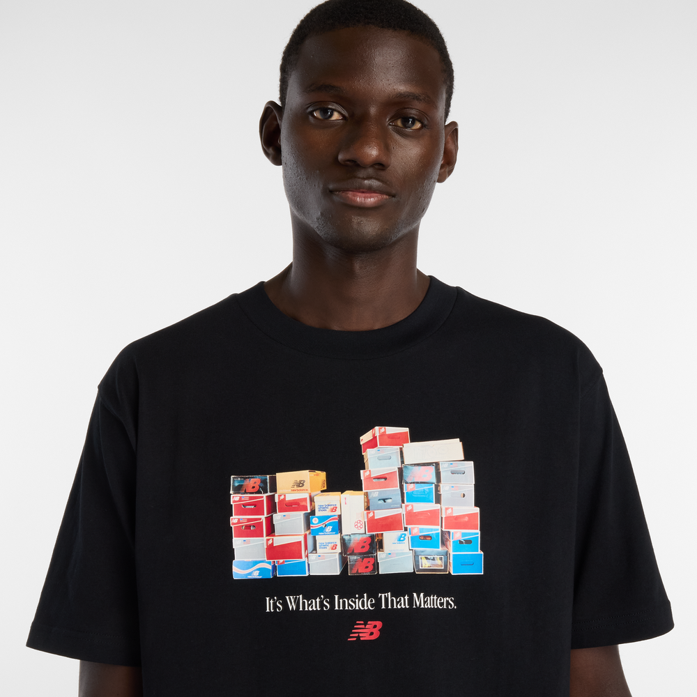 Koszulka męska New Balance MT61H0DXBK – czarna