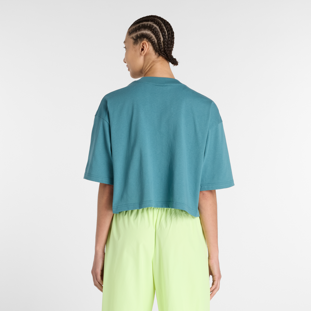 Koszulka damska New Balance WT51908AAZ – niebieska