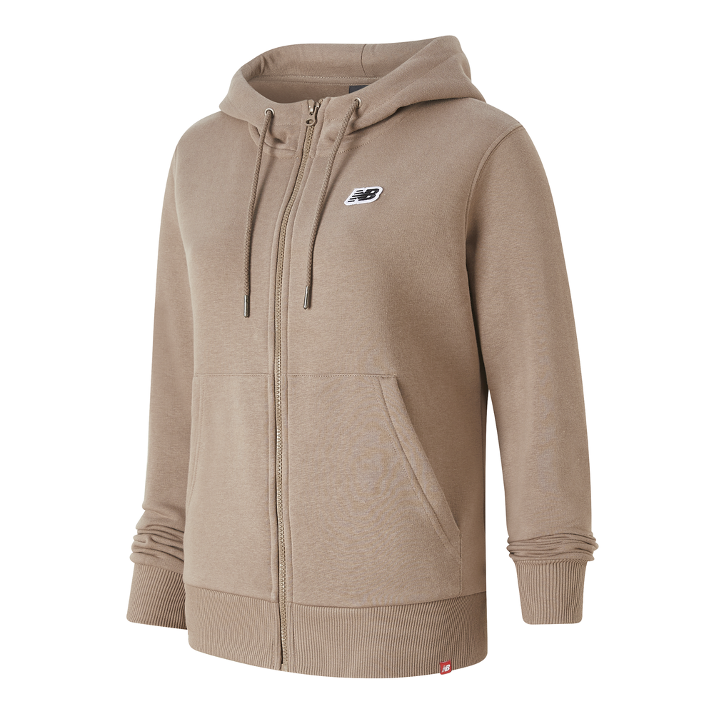 Bluza damska New Balance WJ23600MS – brązowa