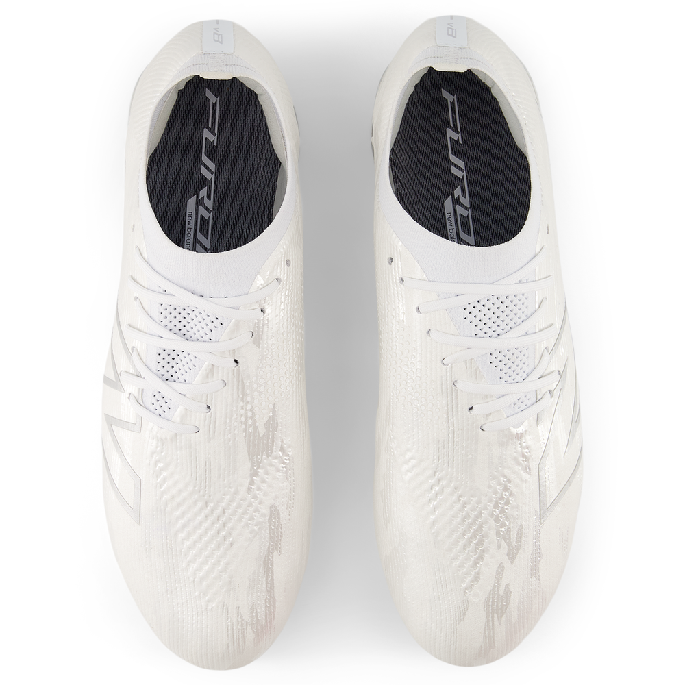 Korki męskie New Balance FURON ELITE FG V8 UF1F799 – białe