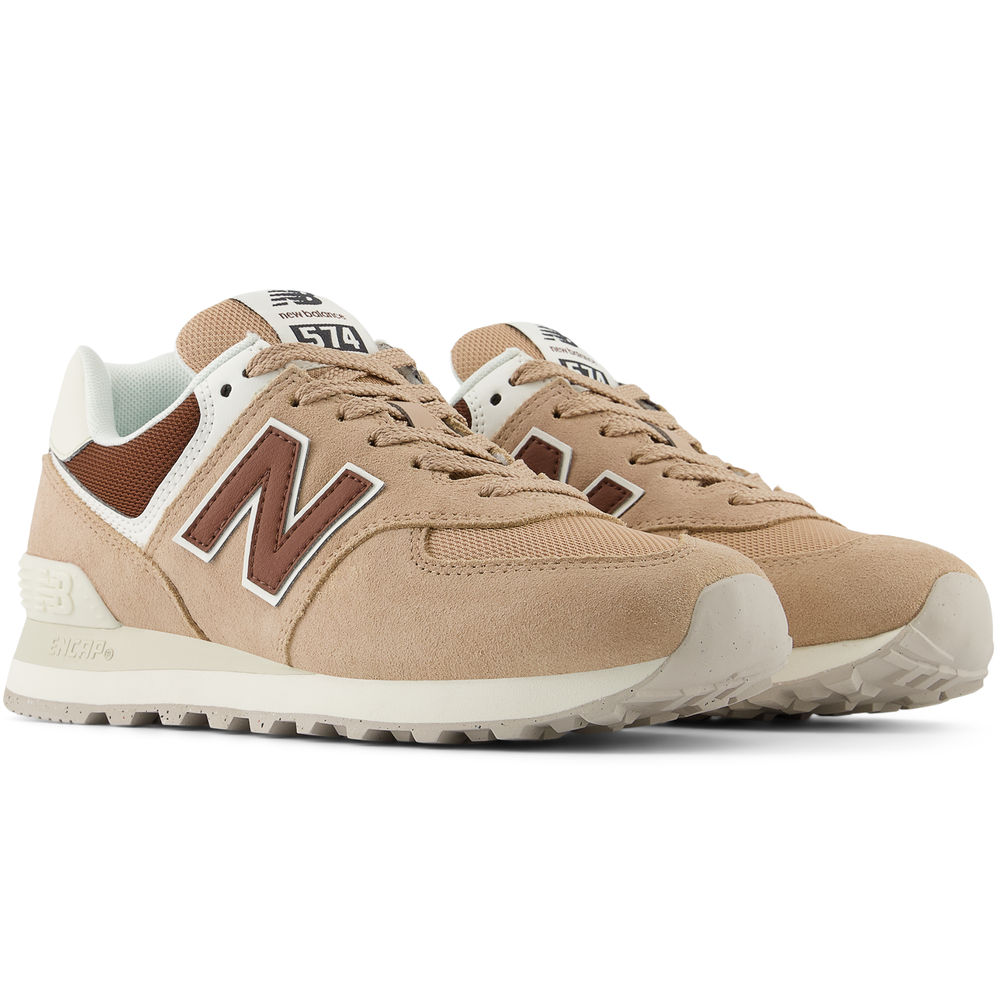 Buty damskie New Balance WL574DO2 – beżowe