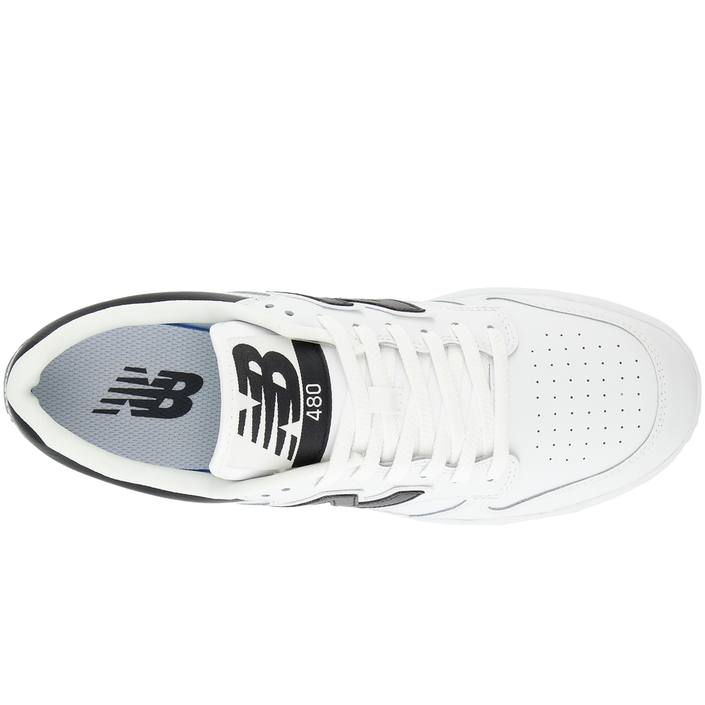 Buty unisex New Balance BB480LBK – białe