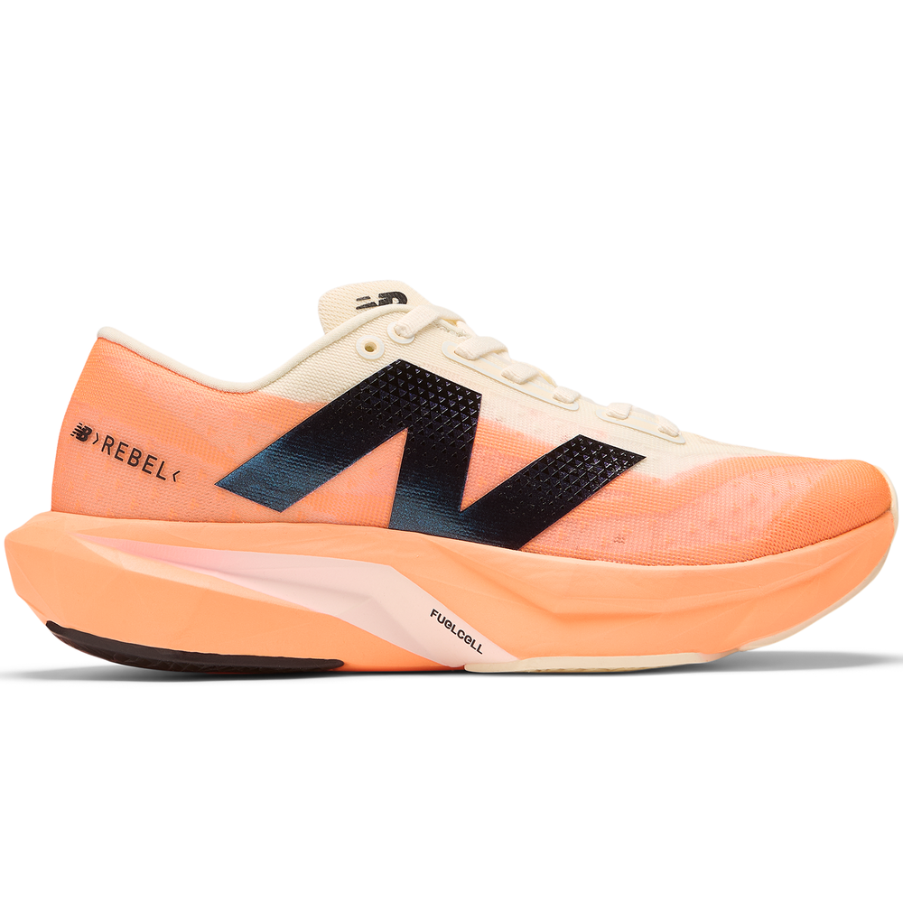 Buty damskie New Balance FuelCell Rebel v4 WFCXCC4 – pomarańczowe