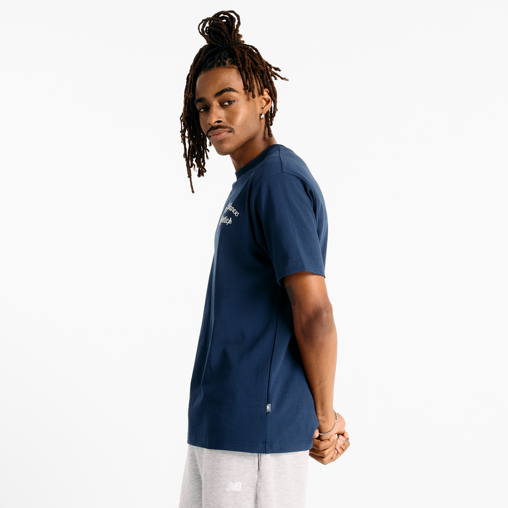 Koszulka męska New Balance MT43556NNY – granatowa