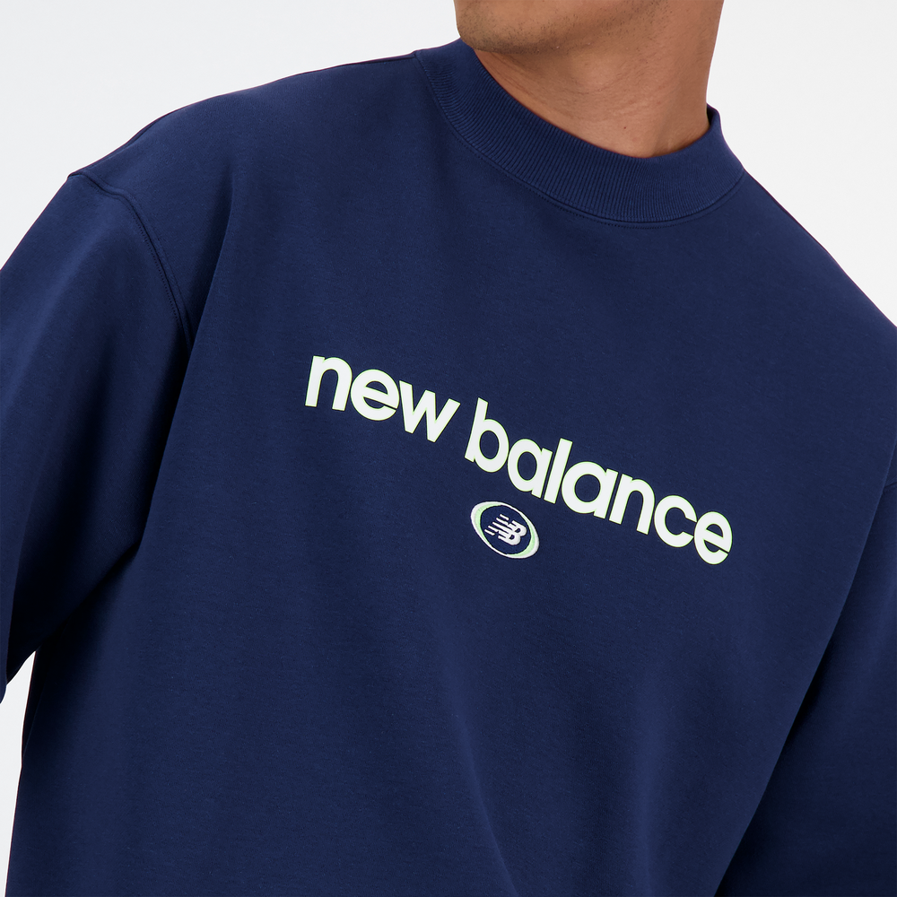 Bluza męska New Balance MT41597NNY – granatowa