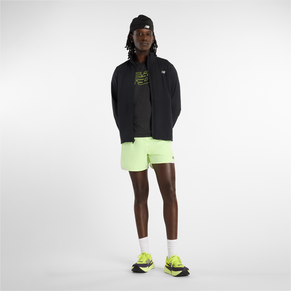 Spodenki męskie New Balance MB6180TAAFG – zielone