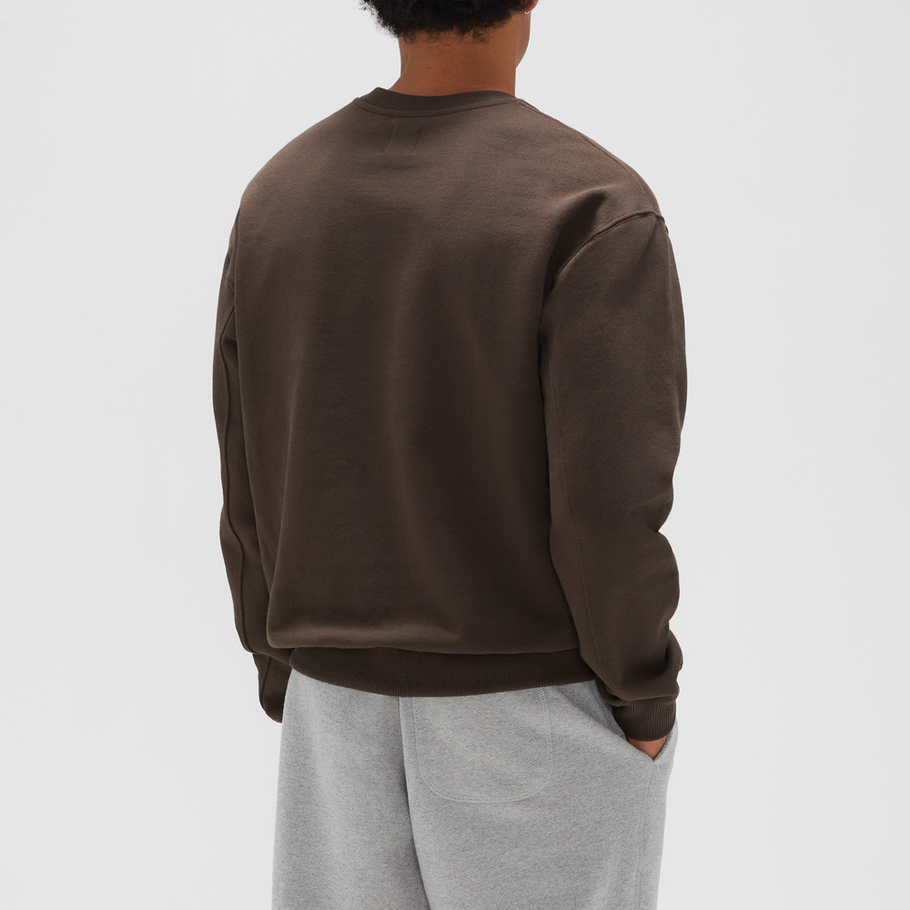 Bluza męska New Balance MADE in USA MT43541RHE – brązowa