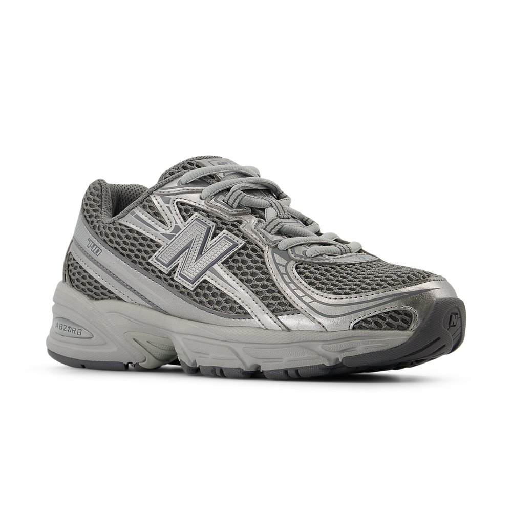 Buty dziecięce New Balance GR740MG – szare