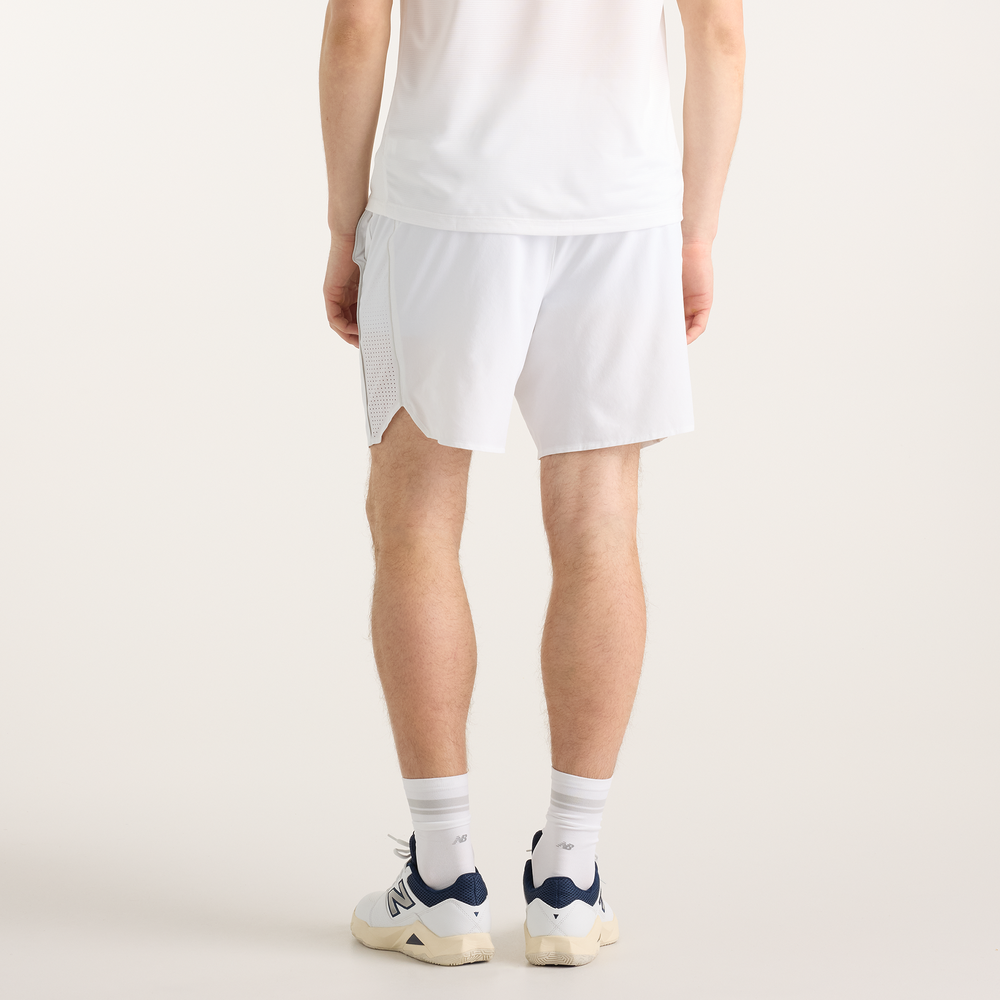 Spodenki męskie New Balance Tournament – białe