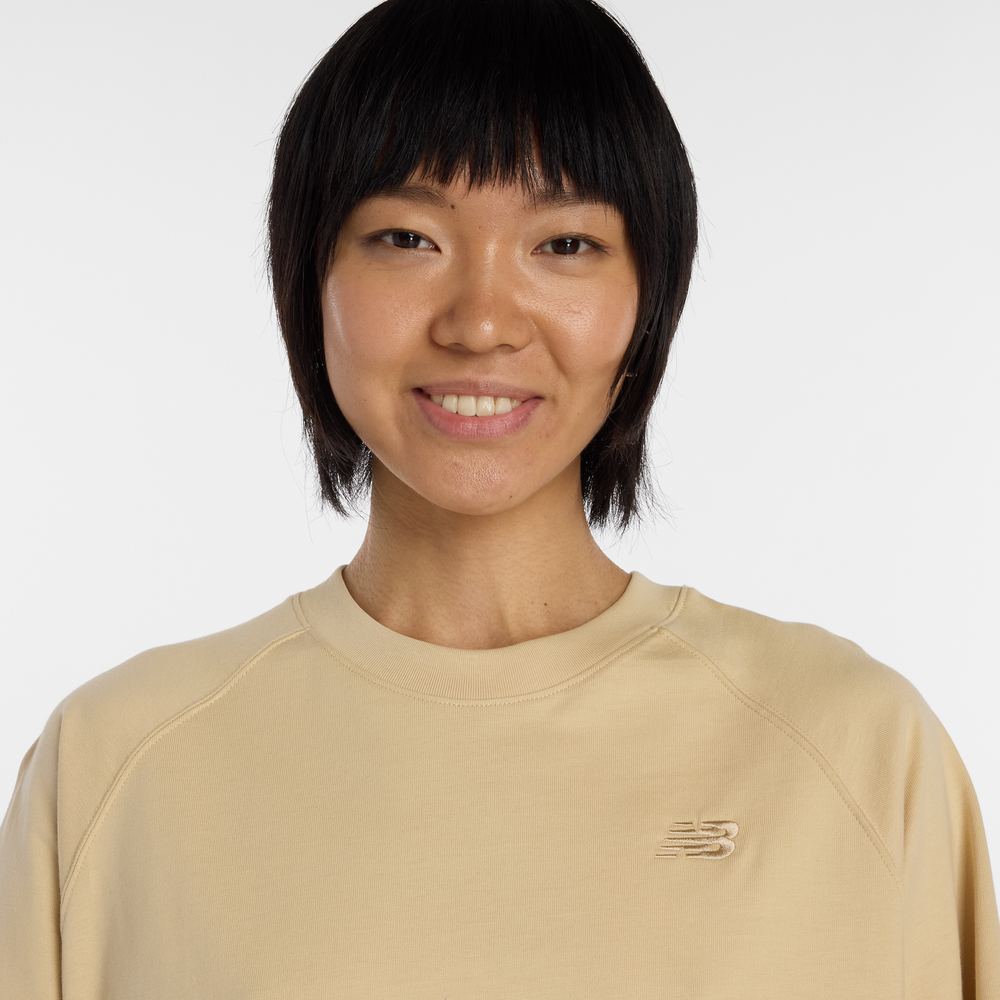 Koszulka damska New Balance WT6147DDABC – żółta