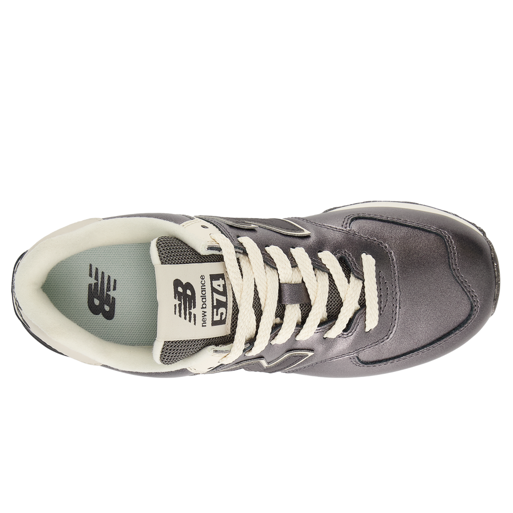 Buty damskie New Balance WL574MGS – srebrne