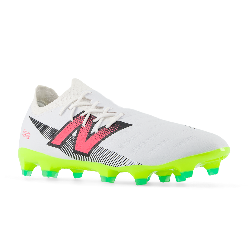 Korki męskie New Balance FURON DESTROY FG V7+ SF2FH75 - białe