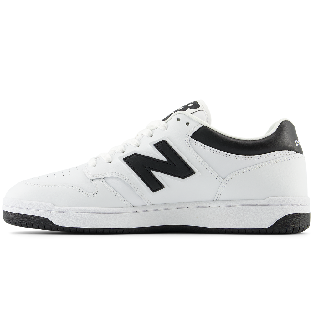 Buty unisex New Balance BB480LBK – białe