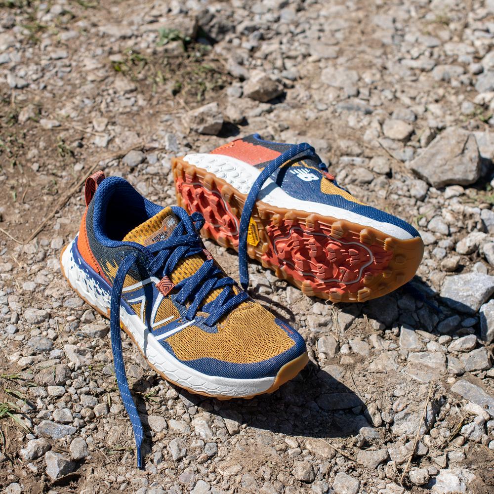 Buty New Balance Fresh Foam Hierro v7 – WTHIERG7 – brązowe