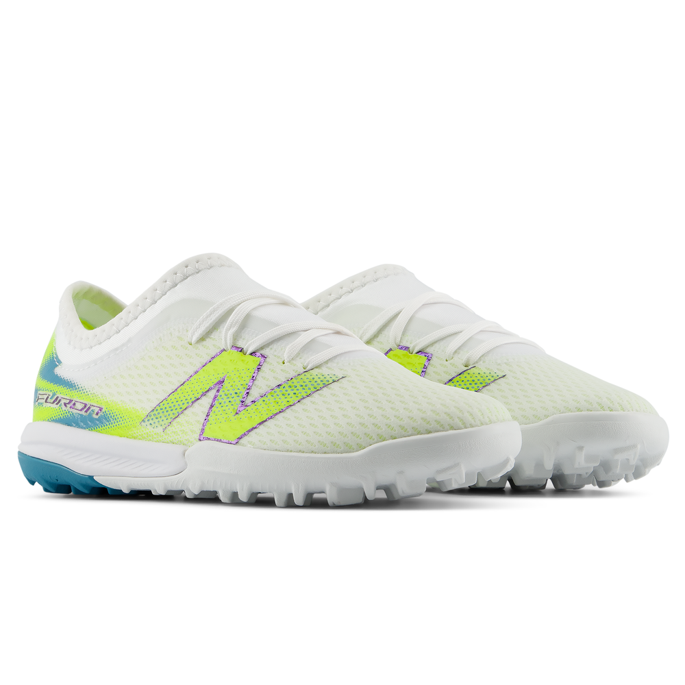 Turfy dziecięce New Balance FURON TEAM JNR TF V9 YF3T69A – białe