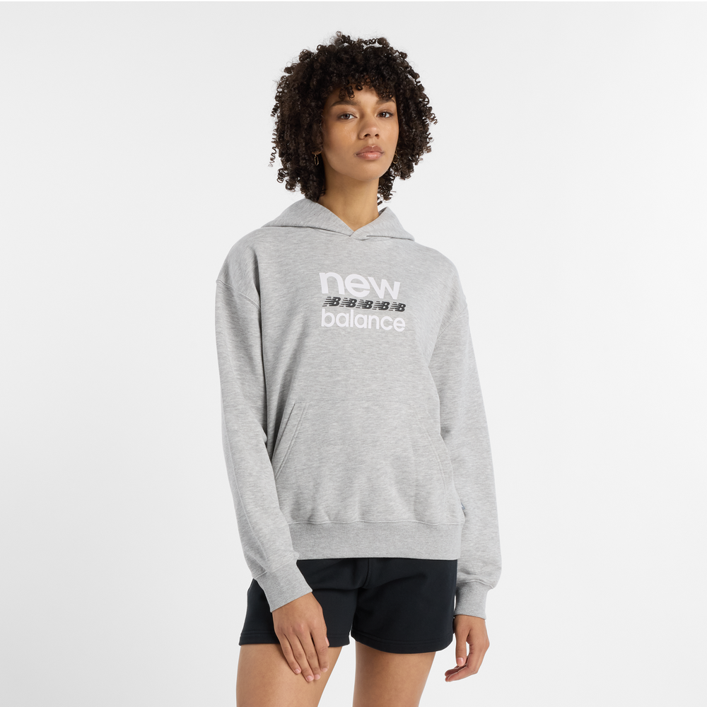 Bluza damska New Balance WT51519AG – szara