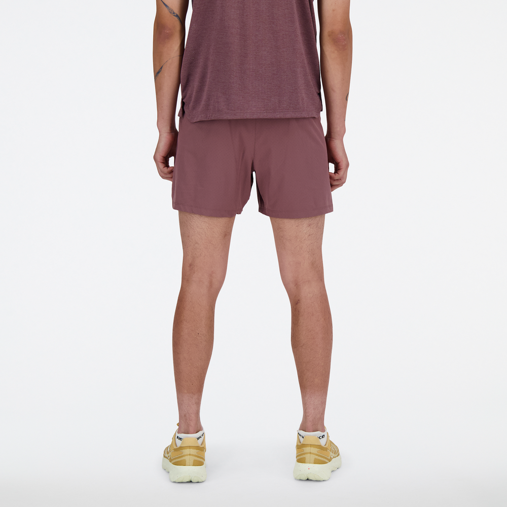 Spodenki męskie New Balance MS41286LIE – bordowe