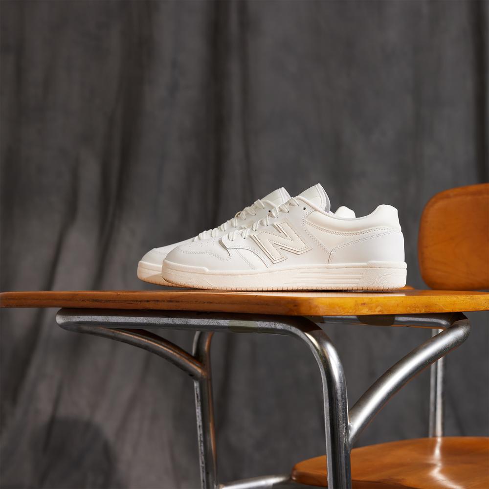 Buty unisex New Balance BB480L3W – białe