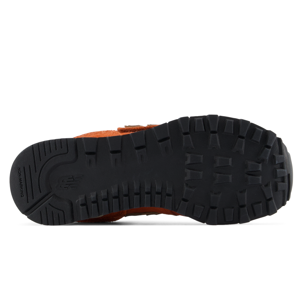 Buty dziecięce New Balance P57488L – pomarańczowe