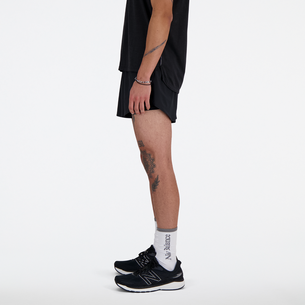 Spodenki męskie New Balance MS41280BK – czarne