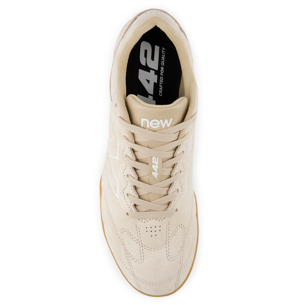 Halówki męskie New Balance 442 Elite IN LS V3 U41IL84T – beżowe