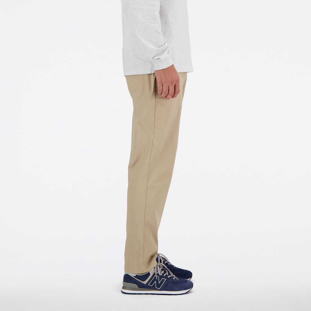 Spodnie męskie New Balance MP41575SOT – beżowe