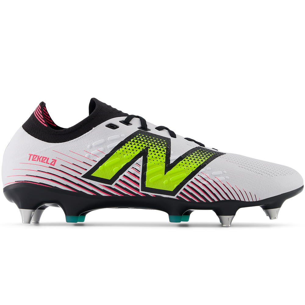 Korki męskie New Balance TEKELA PRO SG V4+ ST1SLH45 – białe