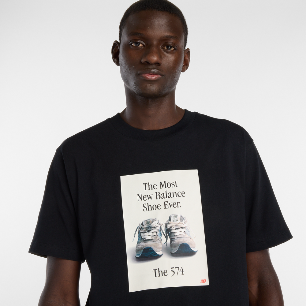 Koszulka męska New Balance MT61B0WFBK – czarna