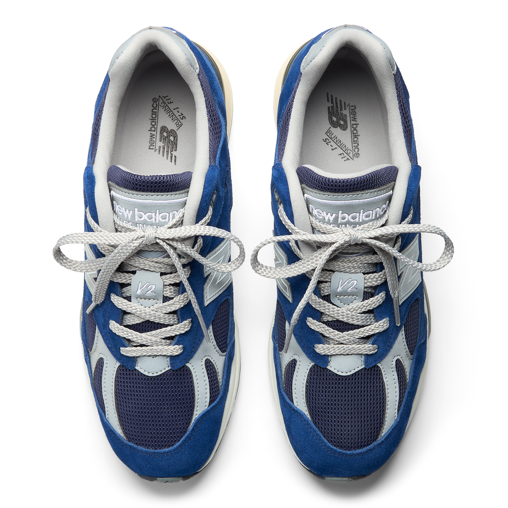 Buty unisex New Balance U991VB2 – granatowe