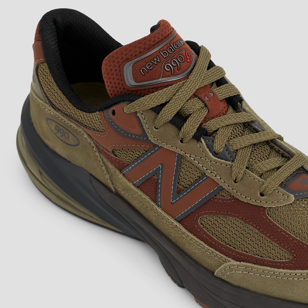 Buty unisex New Balance U990CA6 – zielone