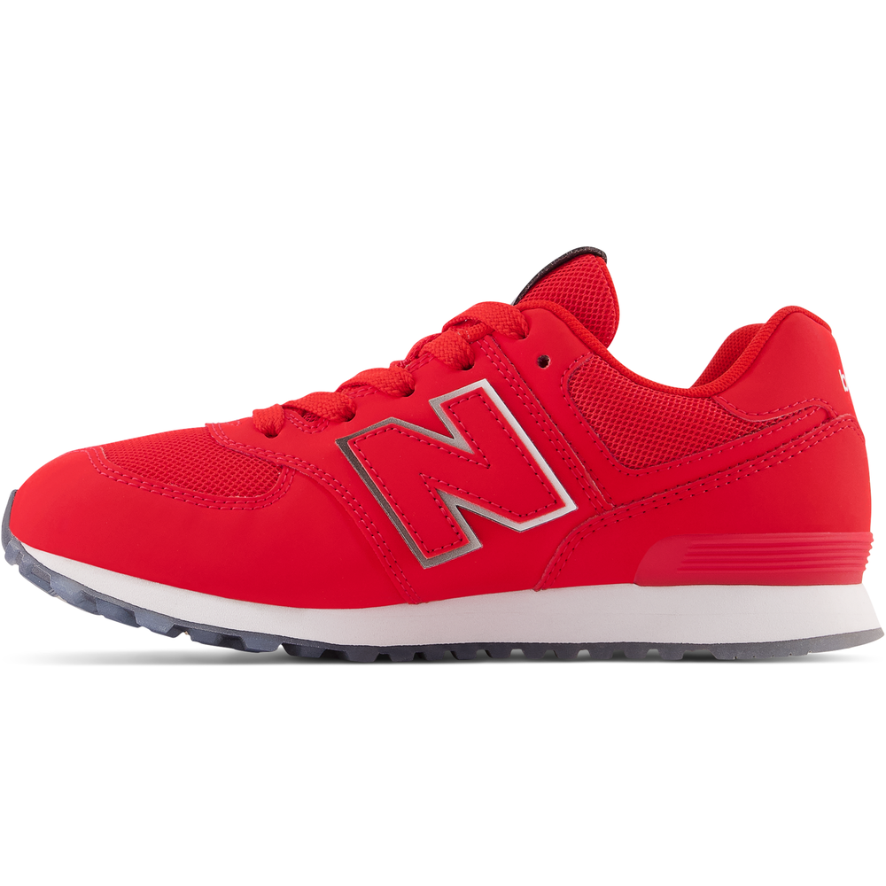 Buty dziecięce New Balance GC574IR1 – czerwone