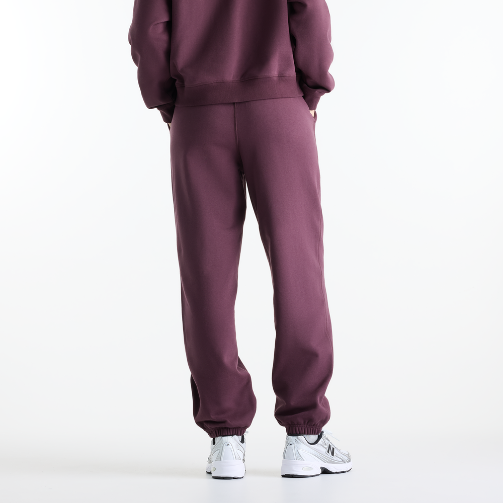 Spodnie damskie New Balance Athletics – fioletowe
