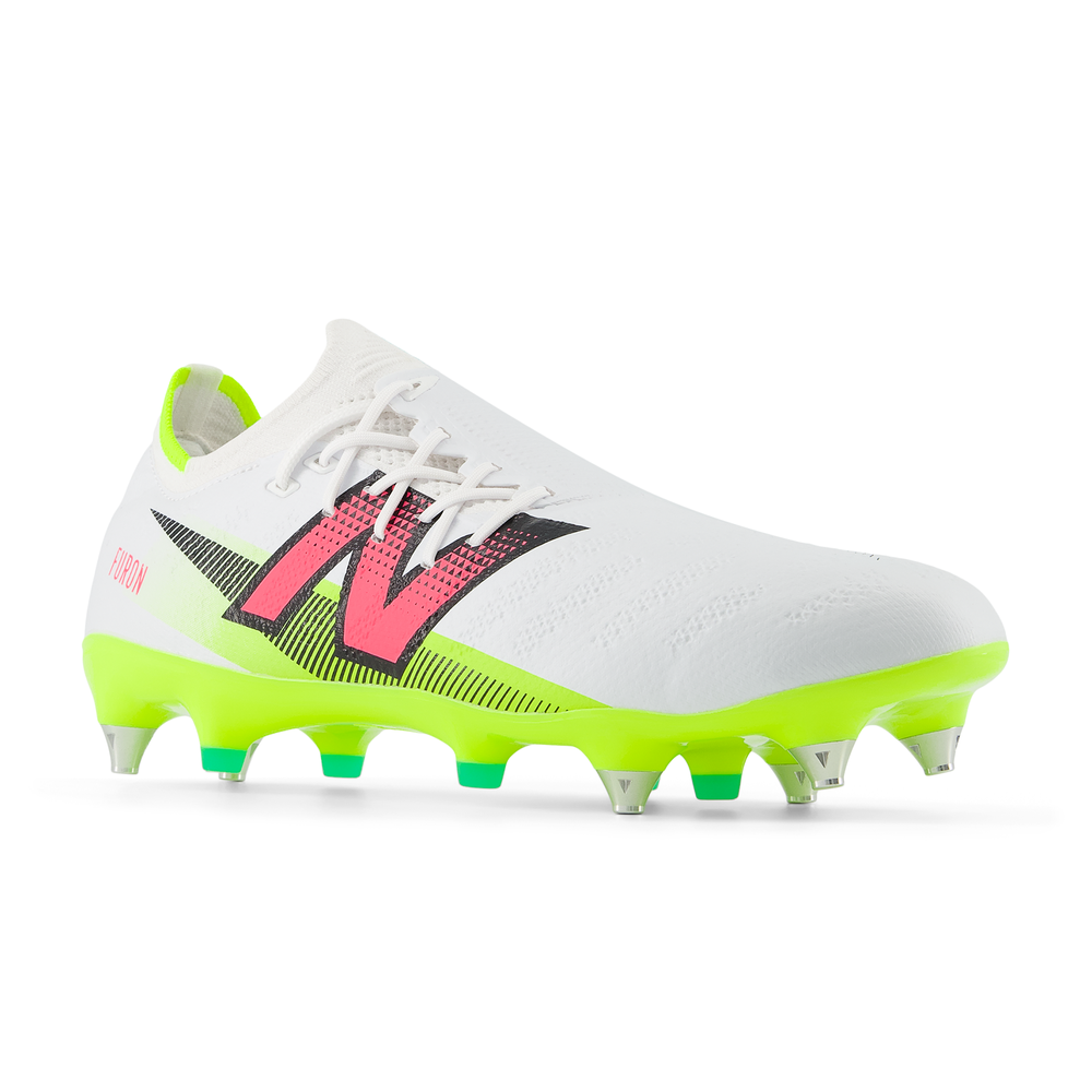 Korki męskie New Balance FURON PRO SG V7+ SF1SH75 – białe