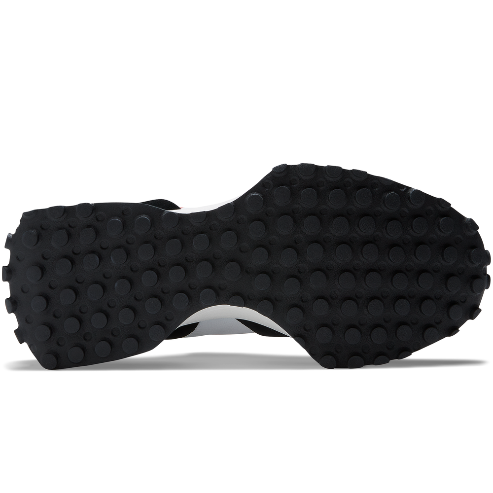 Buty męskie New Balance U327WEA – czarno–białe