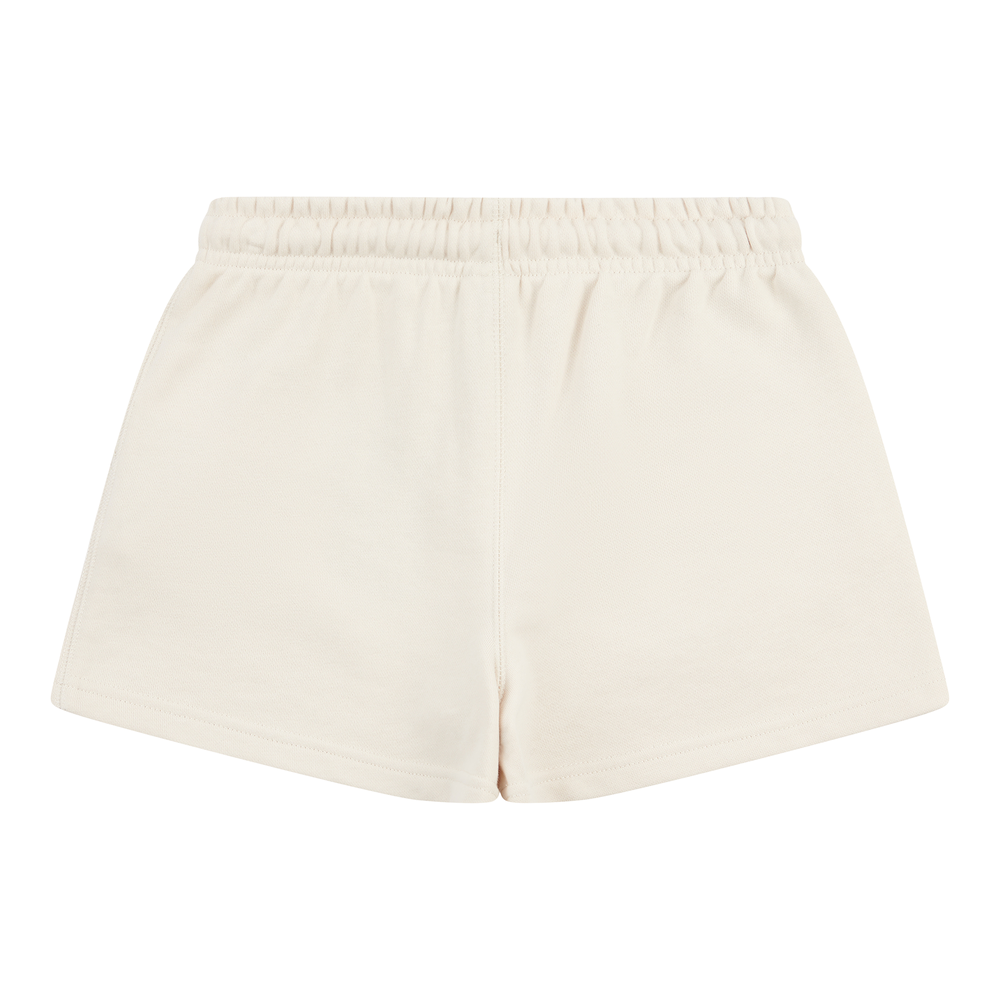 Spodenki dziecięce New Balance LAKG0006LIN – beżowe