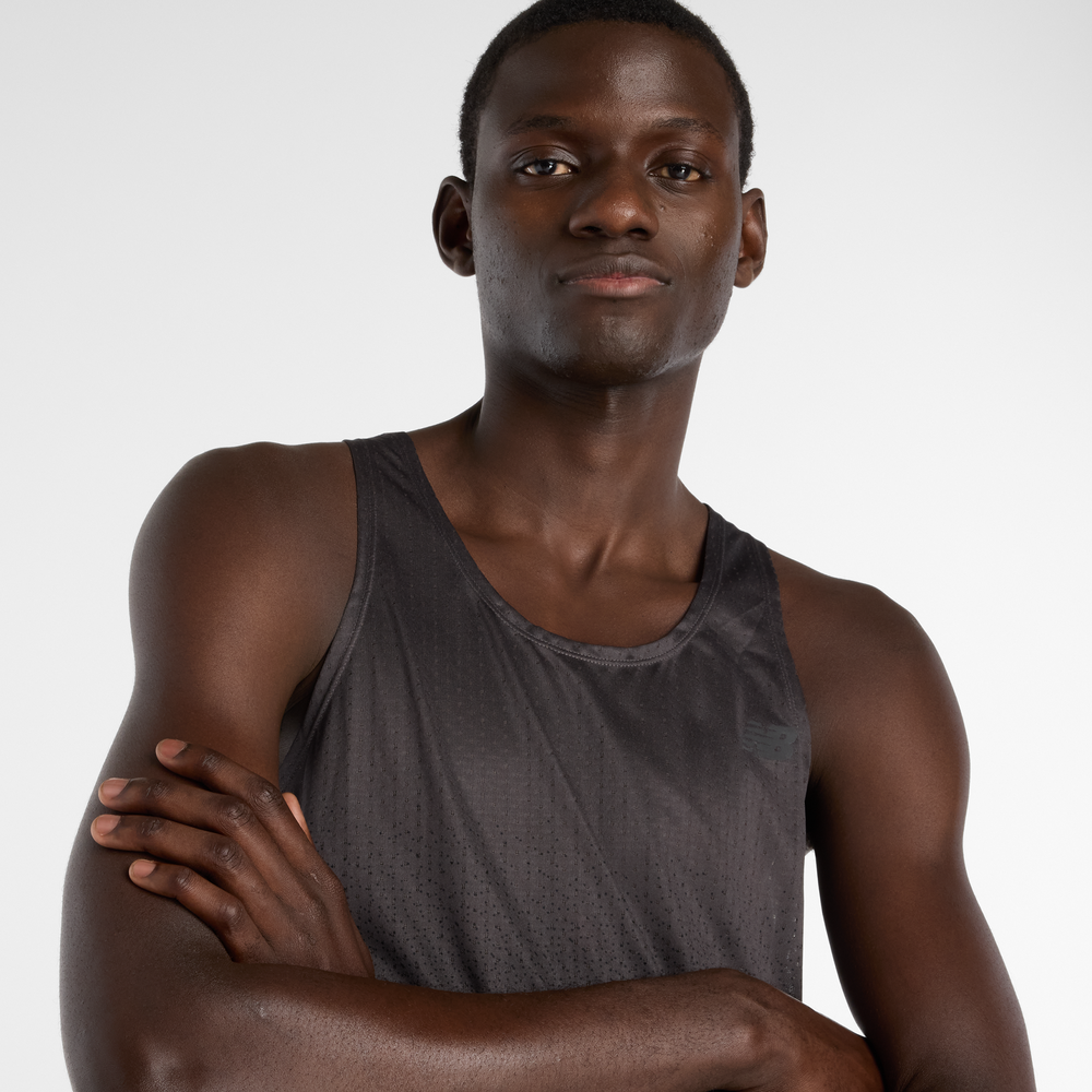 Koszulka męska New Balance MT61S1LIBK – czarna