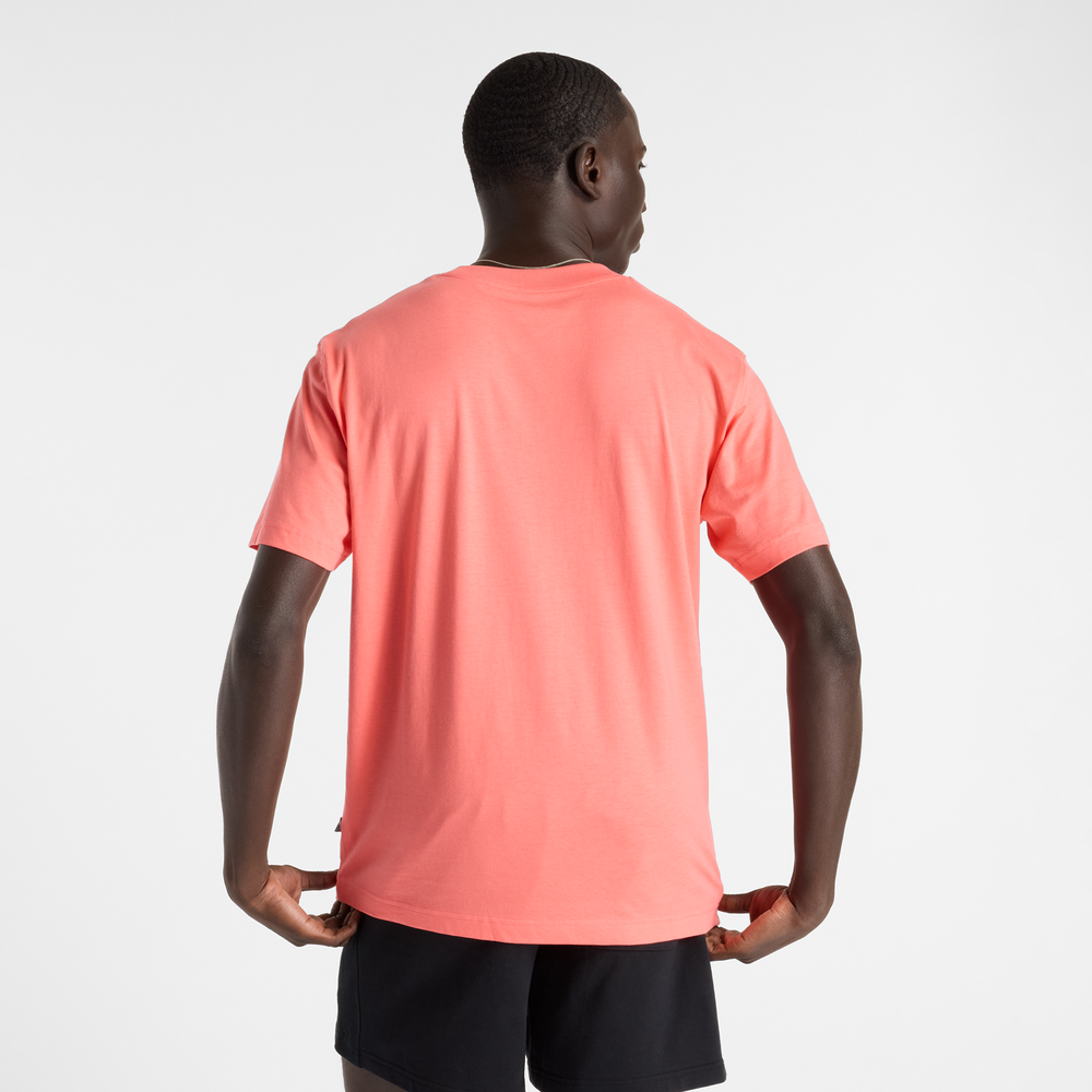 Koszulka męska New Balance MT51920DTR – pomarańczowa