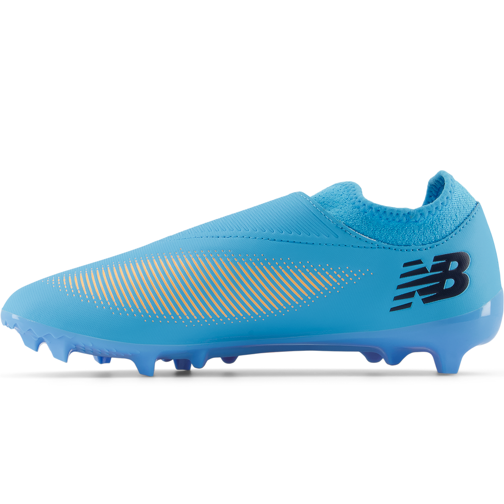 Korki męskie New Balance FURON V7+ DISPATCH FG SF3FS75 – niebieskie