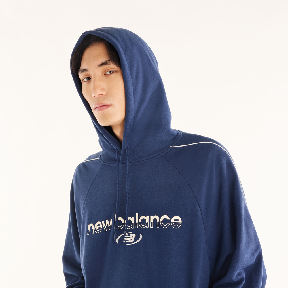 Bluza męska New Balance Trackside – granatowa