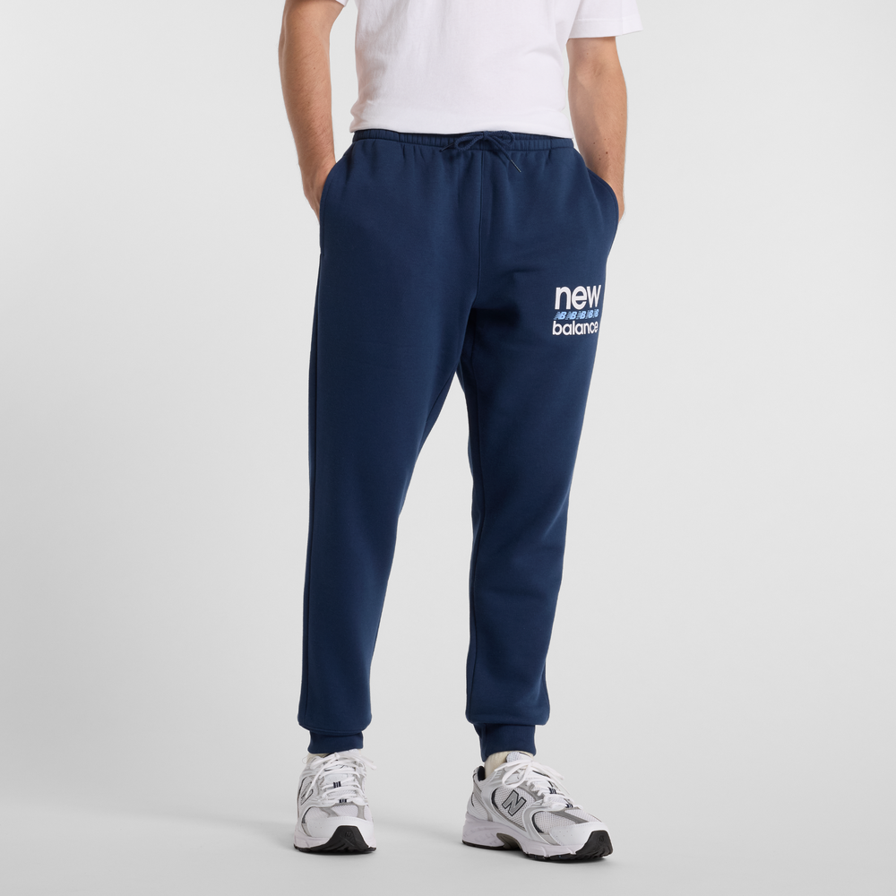 Spodnie męskie New Balance MP51940NNY – granatowe