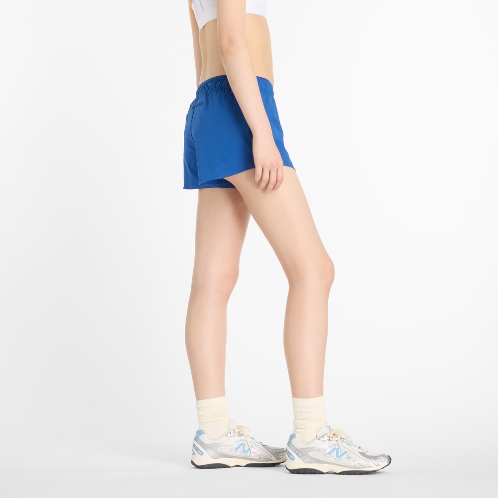 Spodenki damskie New Balance WS41286GAB – niebieskie