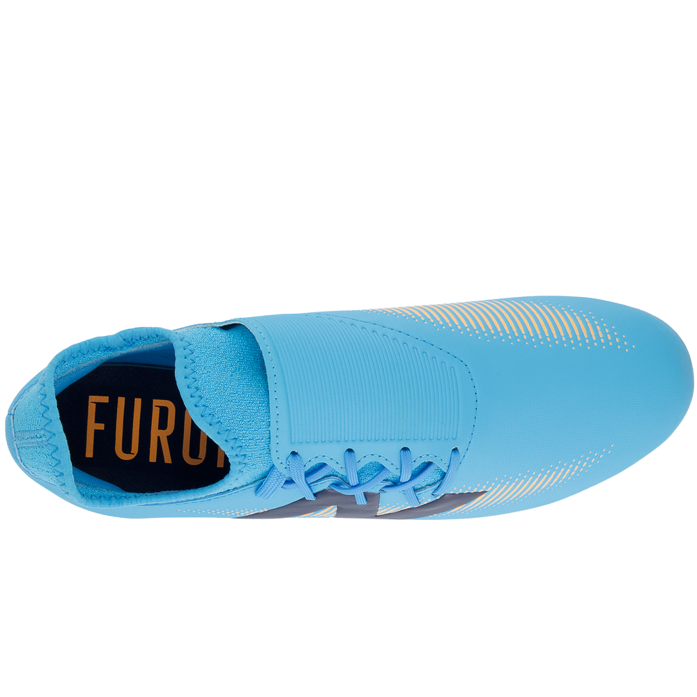 Korki męskie New Balance FURON V7+ DISPATCH FG SF3FS75 – niebieskie