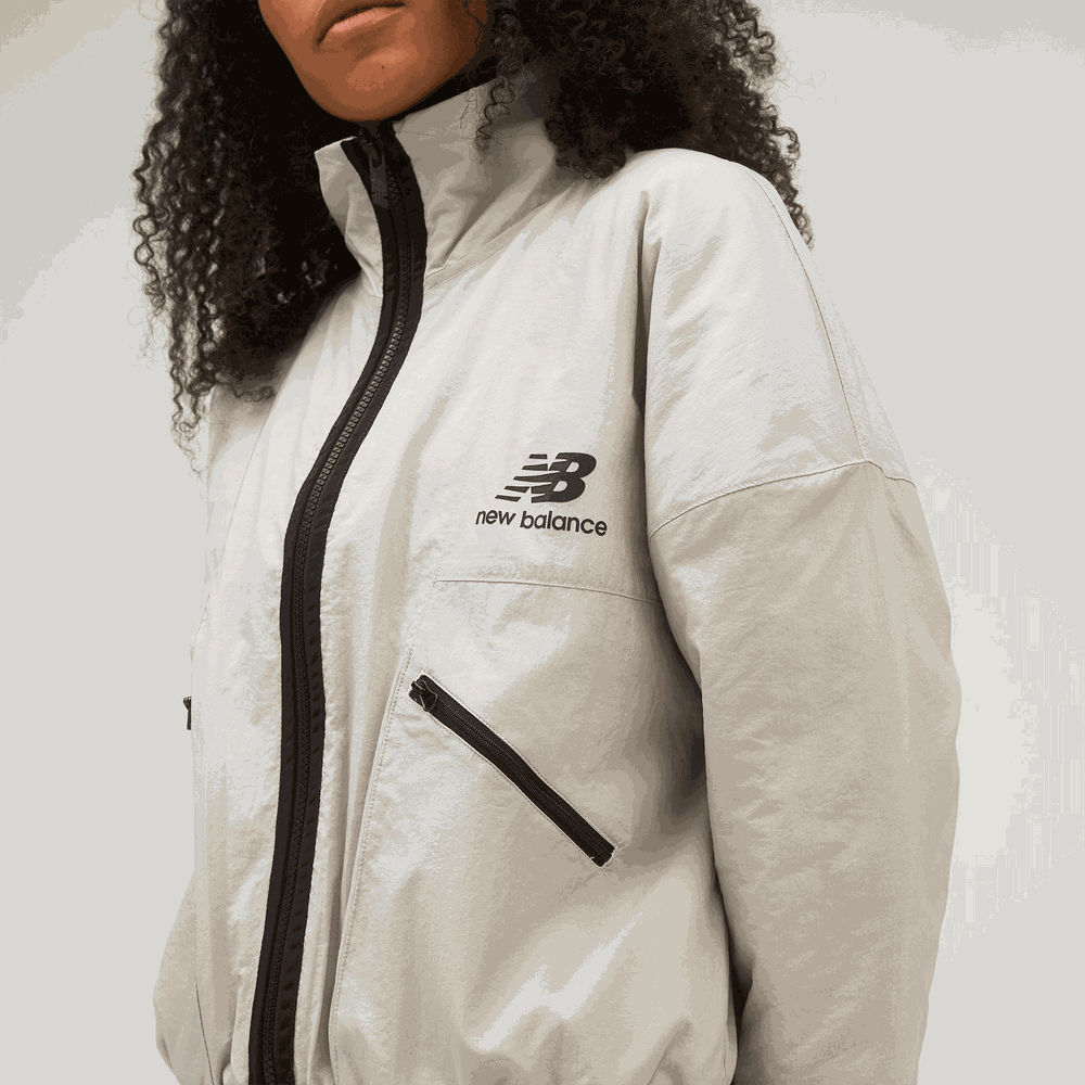 Kurtka New Balance WJ13504TWF – szara