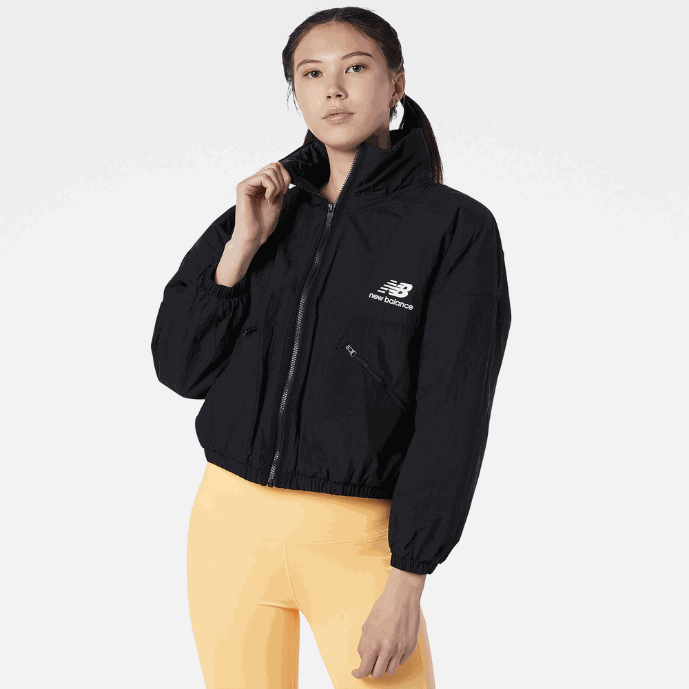 Kurtka New Balance WJ13504BK – czarna